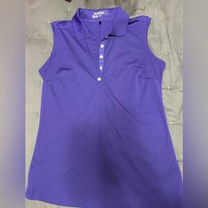 Nike Golf Women's Vibrant Purple Sleeveless Top